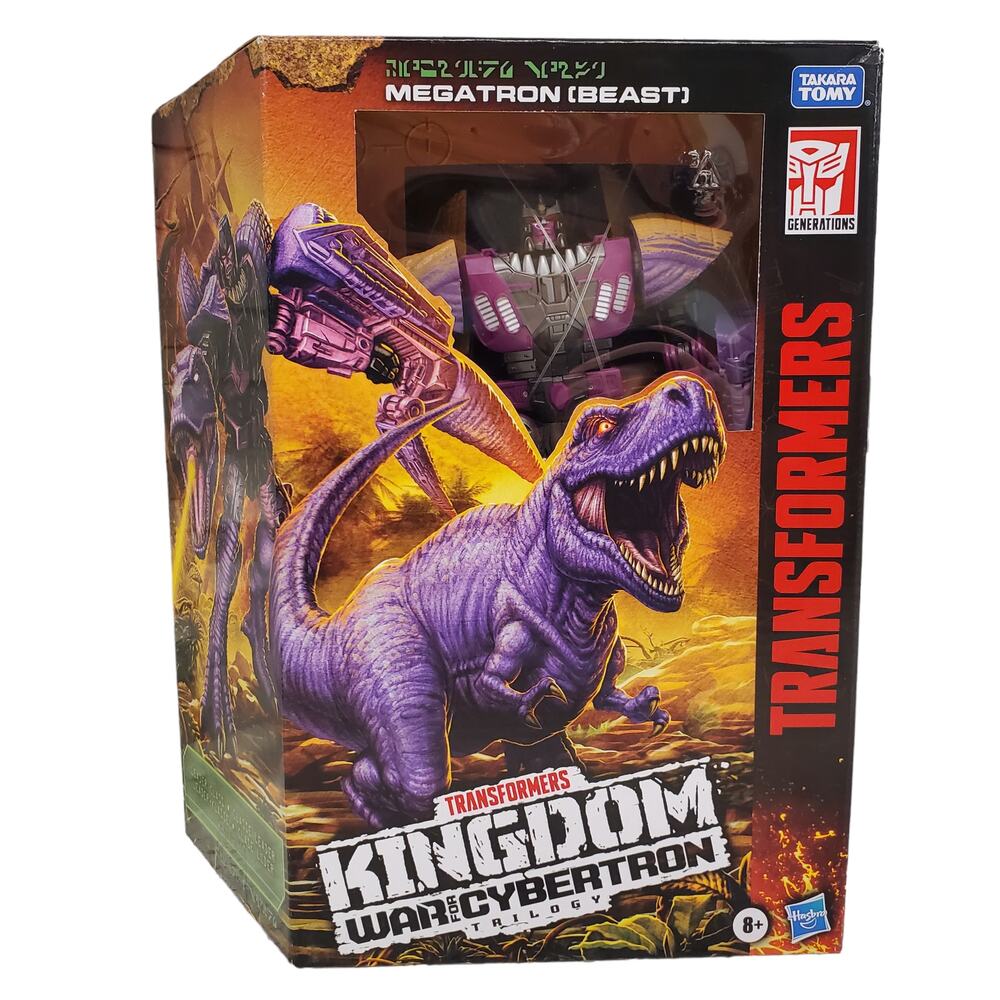 Transformers War for Cybertron Kingdom WFC-K10 Leader Megatron Beast Wars New